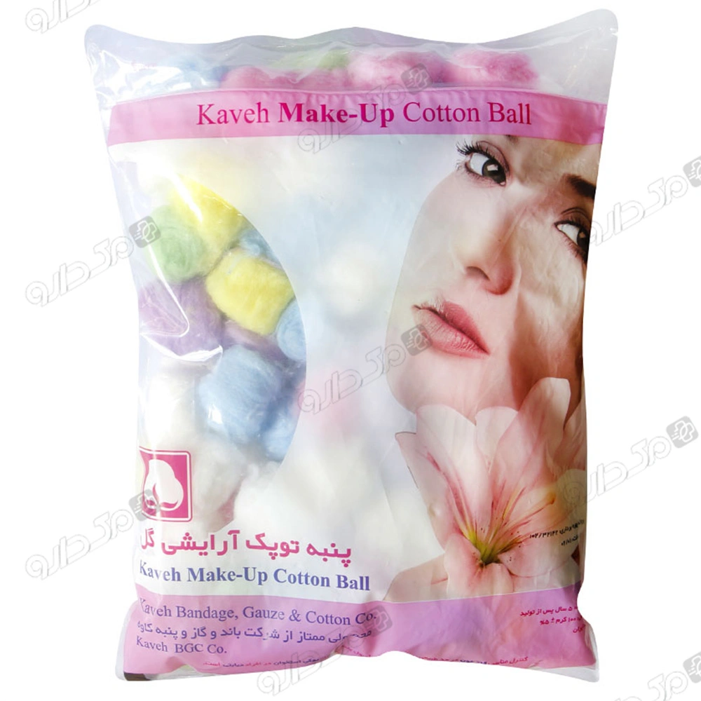 پنبه توپک آرایشی گل